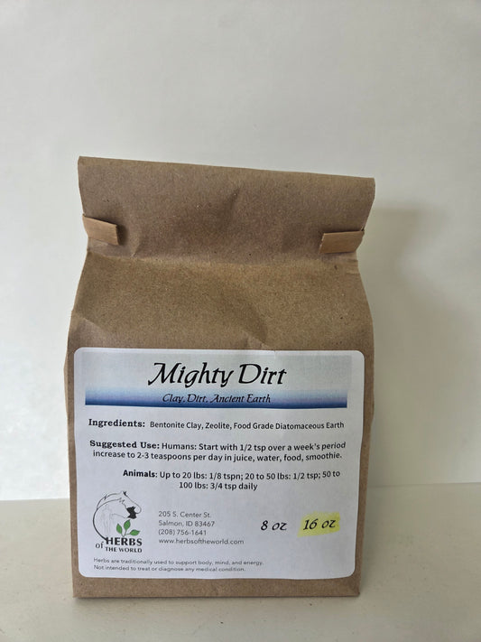 MIGHTY DIRT- Equine BINDER, TOXIN RELEASE, MINERALS
