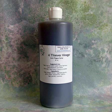 4 Thieves Vinegar™ EQ64 | Traditional Syrup for Mold, Dust or Hay Allergies