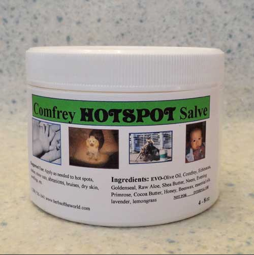 Comfrey HOTSPOT Salve™ for Pets P41