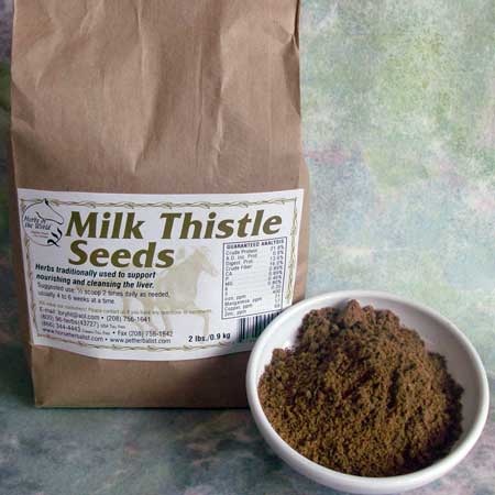 Milk Thistle Seeds, Certified Organic EQ65