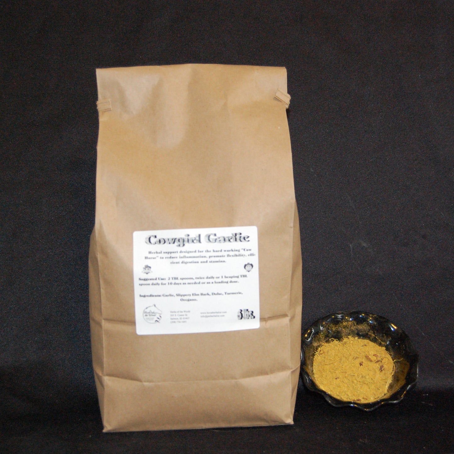 Cowgirl Garlic for Horses™ EQ16 | General Health Support Focusing on Digestion