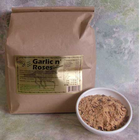 Garlic n' Roses™ with Oregano EQ25 | Horse Immune System Booster a Preventative for Healthy Horses